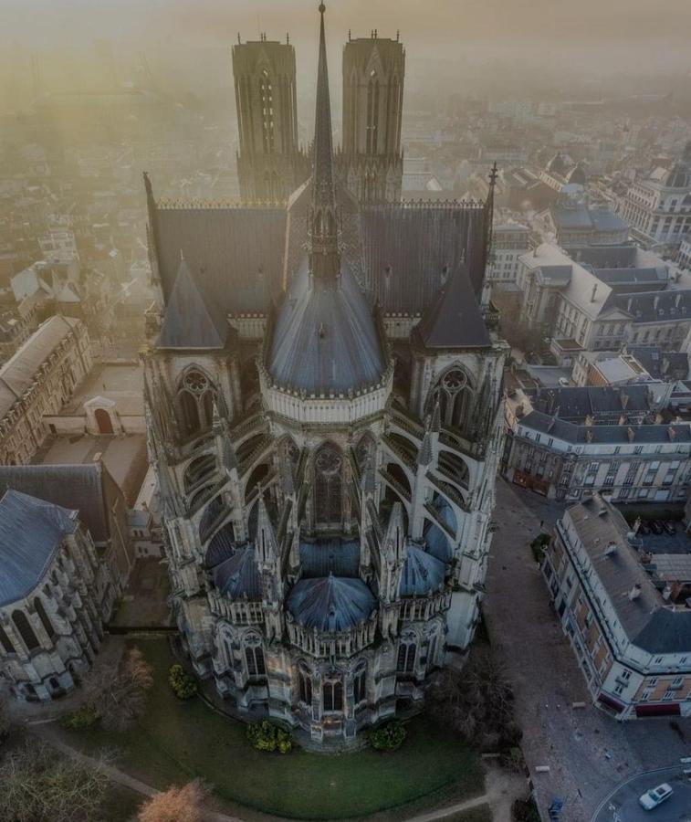 La Place Des Sacres, Proche Gare Et Centre 兰斯 外观 照片